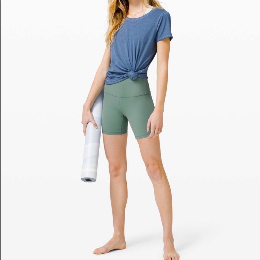 Lululemon Align Tidewater Teal 6”